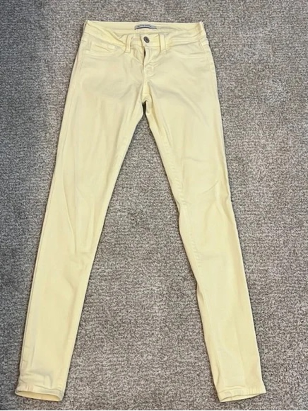 Flying Monkey Light Yellow Skinny Jeans